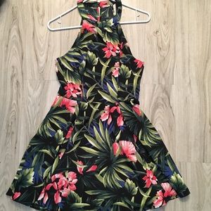 Tropical Mod Circle Dress